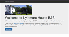 Desktop Screenshot of kylemorehouse.net