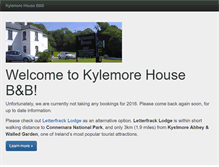Tablet Screenshot of kylemorehouse.net